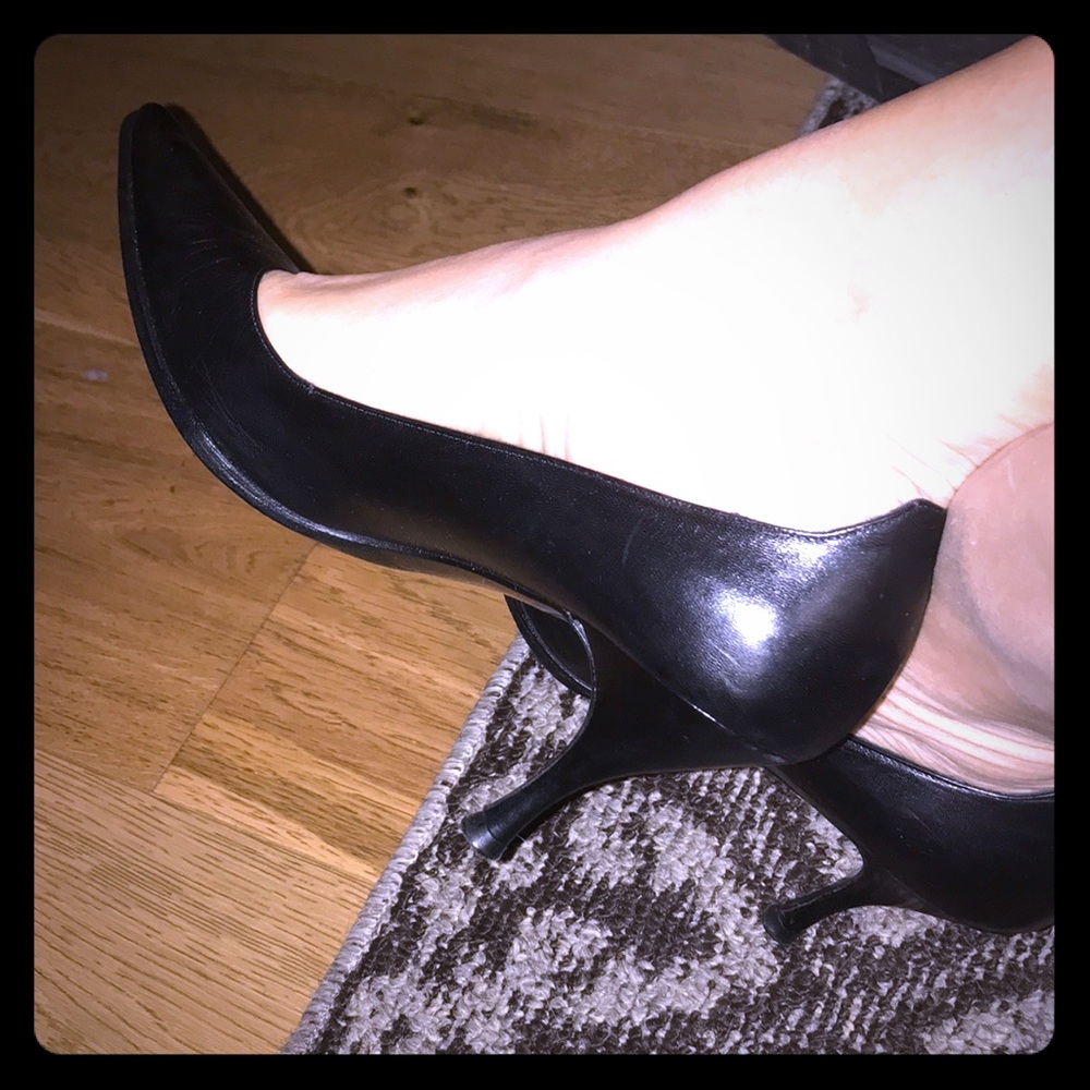 Gucci black pump 39.5C